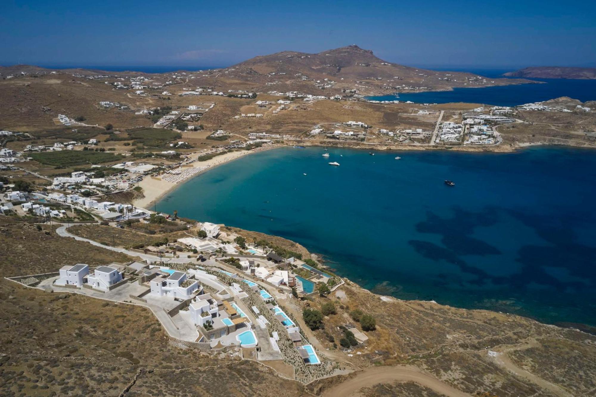 Radisson Blu Euphoria Resort, Mykonos Кало-Ливади Экстерьер фото