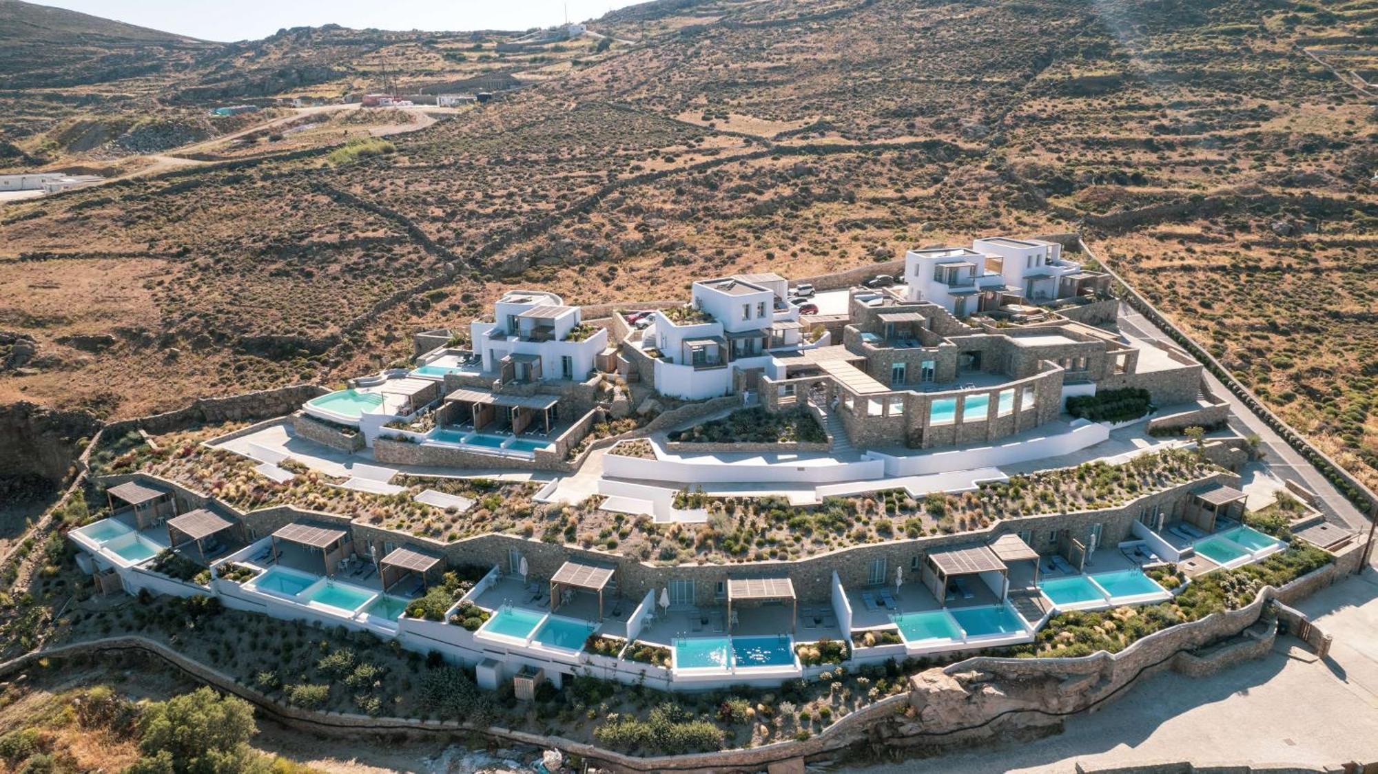 Radisson Blu Euphoria Resort, Mykonos Кало-Ливади Экстерьер фото